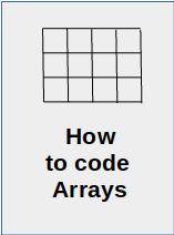 How To Code Arrays (tables)