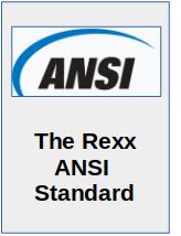 The Rexx ANSI Standard