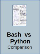 Bash versus Python Comparison